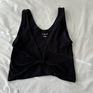 Black urban outfitters crop top